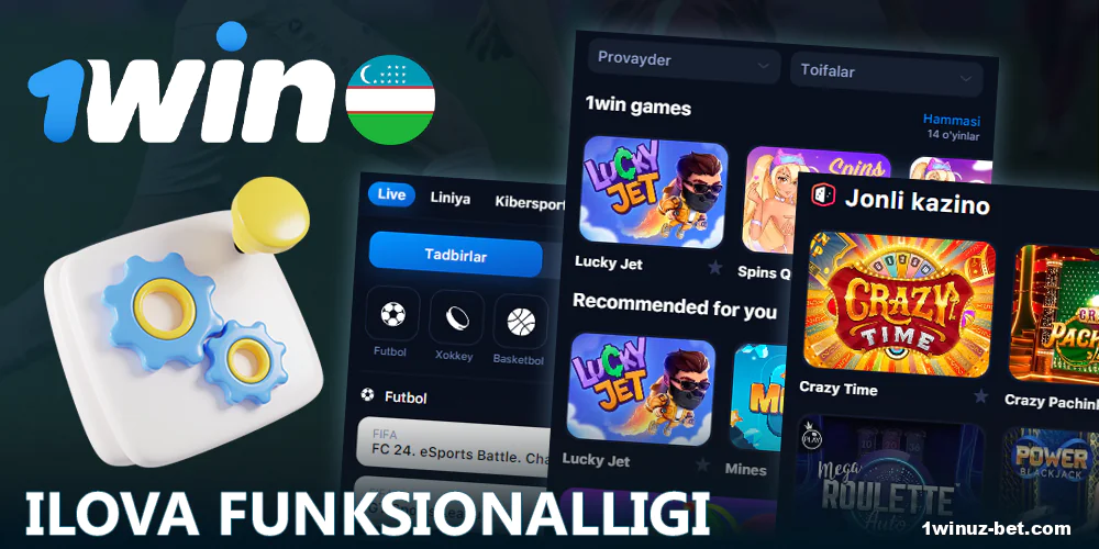 Yuqori sifatli jonli efir. Agar musobaqa veb-saytda jonli formatochida mavjud bo'lsa, uni 1win Android va iOS ilovalaridan ham ko'rishingiz mumkin. Biroq, yuqori sifatli jonli efirlarni tomosha qilish uchun barqaror internet aloqasi talab qilinadi;