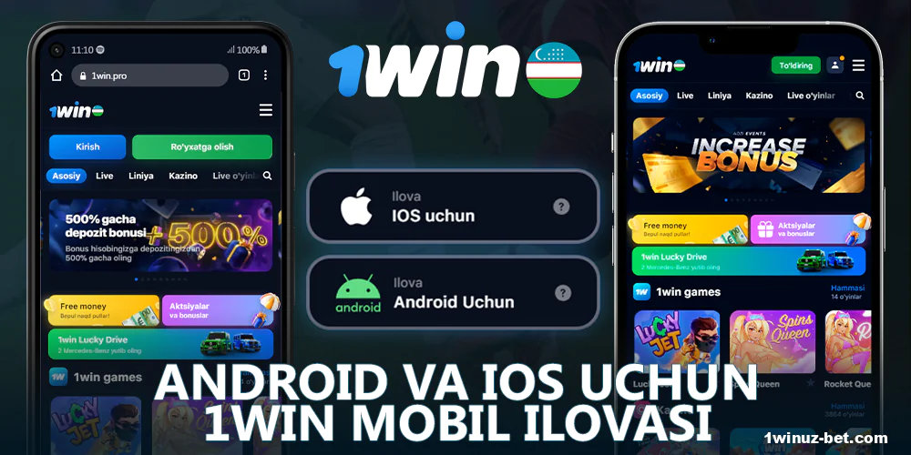 O'zbekistonlik futbol ixlosmandlari uchun 1Win mobil ilovasi mavjud.