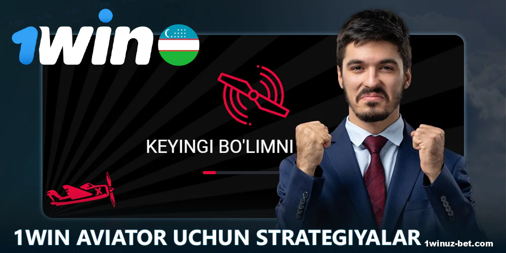 O'zbekiston uchun 1Win Aviator o'yinida birinchi garov qo'yish uchun siz rasmiy kazino o'yinchisi bo'lishingiz zarur. Faqatgina 18 yoshdan katta o'yinchilar o'yinda qatnasha oladilar. Boshqa o'yinchilar bilan birga o'yin jarayoniga kirish uchun oson qadamlarni bajaring:
