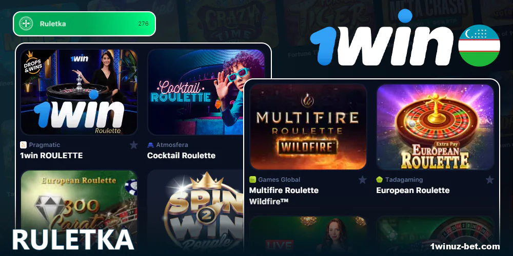 XXXtreme Lightning Roulette va World Cup Roulette Platinum kabi:
