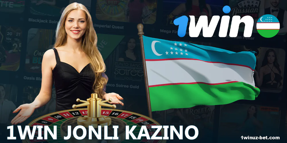 O'yinchilar uchun O'zbekistondagi jonli kazino - 1Win.