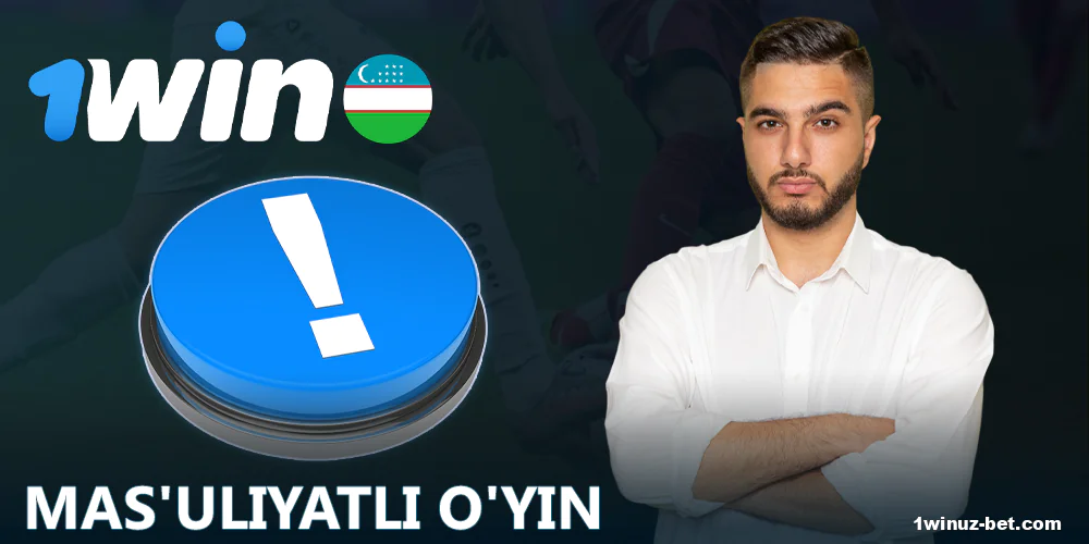 1Win O'zbekiston mas'uliyatli o'yin qoidalari haqida muhim ma'lumotlar beradi.