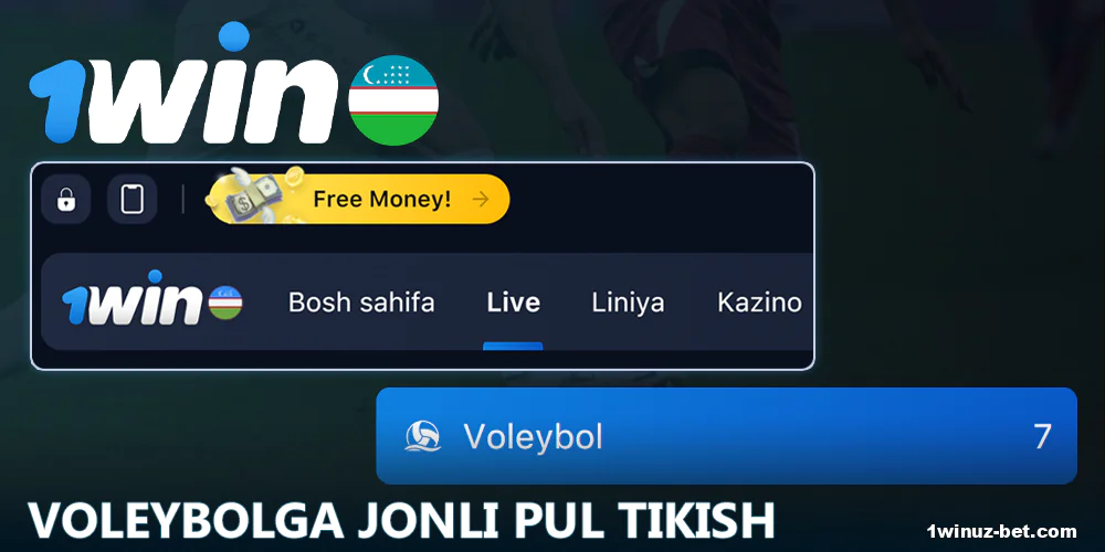 O'zbekistonlik tikuvchilar uchun 1Win'da voleybol bo'yicha jonli pul tikish imkoniyatlari mavjud.