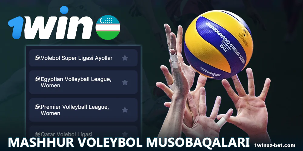 1Win O'zbekistondagi voleybol turnirlari haqida
