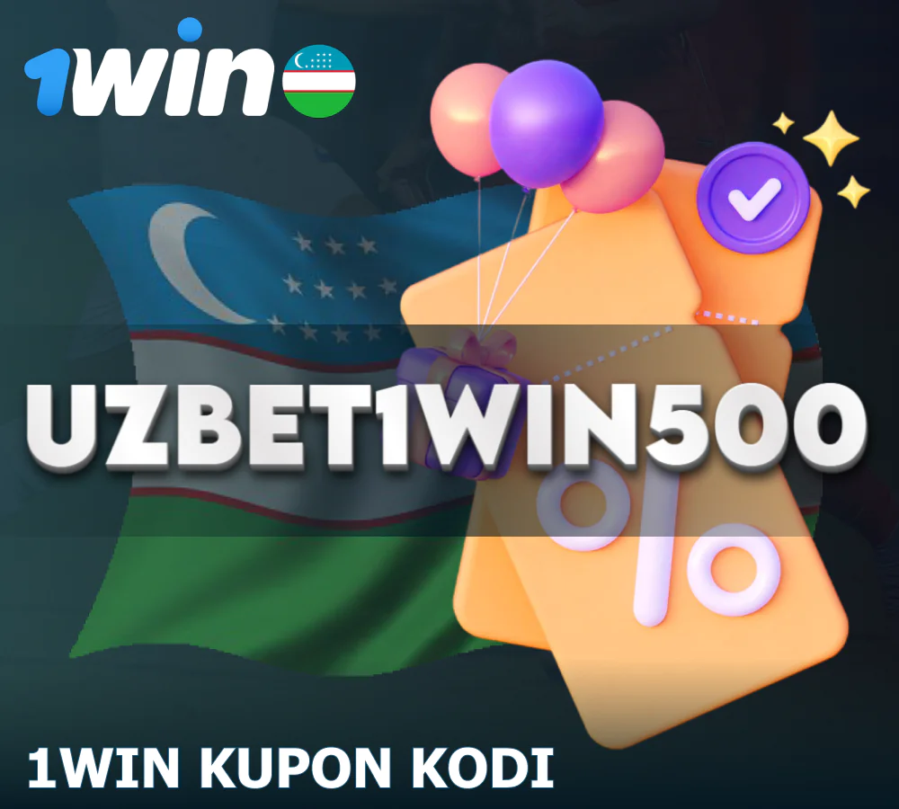O'zbekistonlik o'yinchilar uchun 1Win kupon kodi haqida ma'lumot